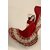 SVB Saree Red Georgette Printed Saree With Blouse