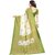 SVB Saree  Green Colour Geometric Printed Saree