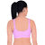 Empisto Branded Women's Baby Pink Colour Tennis Sports Bra