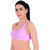 Empisto Branded Women's Baby Pink Colour Tennis Sports Bra