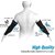 Arm Sleeves Multi-Purpose (Gym, Cricket, Football, Tennis, Basket Ball, Cycling) (Pack of 1) (Black)