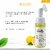 Globus Naturals Refreshing Lemon Face Wash with Face Massage Brush
