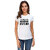 UDNAG Unisex Round Neck Graphic 'Independence Day | My Ancestors Kicked the Brits out' Polyester T-Shirt White