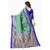 SVB Saree Green Colour Art Silk Printed Saree