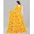 SVB Saree Yellow Colour Butterfly Printed Georgette saree