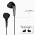 Zebronics Zeb-calyx Wired In Ear Earphones With Mic Black
