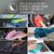 Microfiber Cloth 2 pcs 40x40 cms 340 GSM Multi-Color Multipurpose Cloths Microfiber Towels for Car Bike kitchen Cleaning