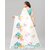 SVB Saree White And Green  Colour Georgette Printed Saree