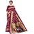 SVB Saree Maroon Colour Art Silk Printed Saree