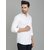 Baleshwar Men White Solid Formal Shirt (Pack of 1 )