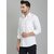 Baleshwar Men White Solid Formal Shirt (Pack of 1 )