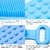 Double Sided Silicon Body Scrubber Belt for Bath, Back Scrubbing, Brush or Washer for Dead Skin Removal for Mens, WomenSUP-1012