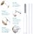 Morex Multifunction Airpod Cleaner Kit with Soft Brush (White)