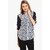Purys Women White Poly Cotton Printed Formal Shirt