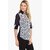 Purys Women White Poly Cotton Printed Formal Shirt