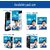 Nisha Quick Color Shampoo Based Hair Color 20ML Each Sachet (10 Sachet in 1 Box), Original Black