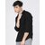 Baleshwar Mens Black Slim Fit Casual Shirt (Pack of 1)