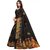 SVB Sarees Womens Black Colour Khadi Silk Saree With Blouse