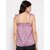PURYS Women Purple Solid Basic Top