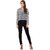 Purys Women Blue Floral Regular Top