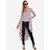 Purys Women Beige Printed Asymmetrical Top