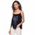Purys Women Black Embroidered Regular Top