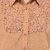 Purys Women Brown Poly Cotton Solid Formal Shirt