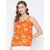 PURYS Women Multicolor Printed Strappy Top