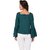 Purys Women Green Solid Regular Top