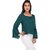 Purys Women Green Solid Regular Top