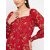 Purys Women Red A Line Dress