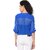 Purys Women Blue Solid Regular Top