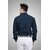 Baleshwar Men Blue Solid Regular Fit Formal Shirt