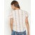 PURYS Women Beige Striped Regular Top