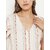 PURYS Women Beige Striped Regular Top