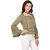 Purys Women Green Solid Regular Top