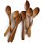 Pack of 8 Wooden Spoon Kitchen Tool Set (Brown) C2926