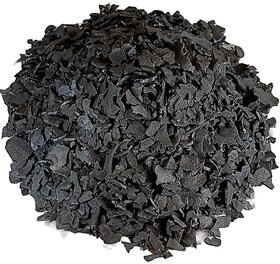 Coconut Shell Charcoal for Dhoop Burning,  Natural, Eco-Friendly, Long-Burning Fuel  500gm (15x13x7cm) 1Qty