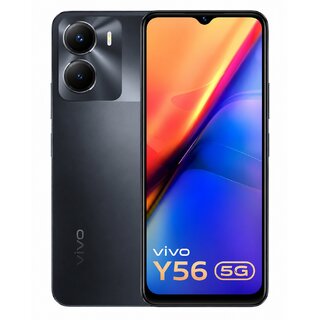 (Refurbished) Vivo Y56, 5G (8GB RAM, 256GB Storage, Black) Superb Condition, Like New