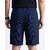 Self Design Men Blue Casual Shorts
