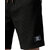 Solid, Self Design Men Black Casual Shorts