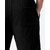 Solid, Self Design Men Black Casual Shorts