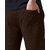 Solid, Self Design Men Brown Casual Shorts