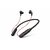 Wireless Bluetooth Neckband Earphones, Black and Red, with Inline Controls and Magnetic Earbuds (Black)