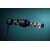 Wireless Bluetooth Neckband Earphones, Black and Red, with Inline Controls and Magnetic Earbuds (Black)