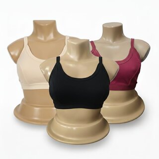 905 Sports bra (PACK OF 3) Multicolor