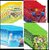 Kids Cartoon Print Zipper Pouch Bags  Set of 1 Multipurpose Storage Bags for Stationery, Travel  School Use