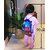 Kids Cartoon Print Zipper Pouch Bags  Set of 1 Multipurpose Storage Bags for Stationery, Travel  School Use