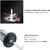 Steel Meat Grinder 2 Liter with Handle - Stainless Steel Electric Meat Grinder Machine with Bowl for Kitchen - Heavy Dut