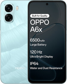 OPPO A6X  4G (4GB RAM , 64GB Storage , Ice Blue)